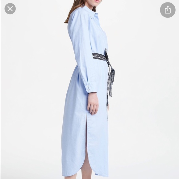 Beautiful Long Sleeve Shirt Dress - Picture 3 of 4